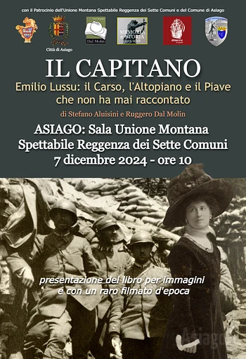 Presentazione del libro IL CAPITANO ad Asiago 7 dicembre 2024