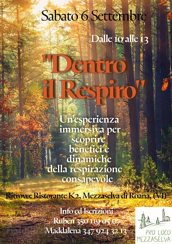 oltre il respiro esperienza immersiva a mezzaselva