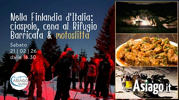 s04 nella finlandia d italia ciaspole cena al rifu