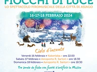 ASIAGO FIOCCHI DI LUCE 2024 - Rassegna piromusicale Città di Asiago - 16-17-18 febbraio 2024