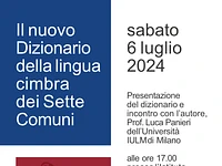 Presentazione del Nuovo Dizionario della Lingua Cimbra dei Sette Comuni - Roana, 6 luglio 2024