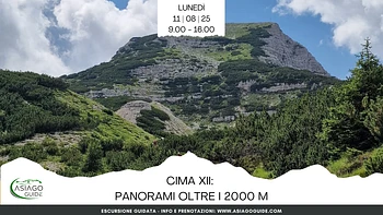 E11 Cima XII panorami oltre i 2000 m