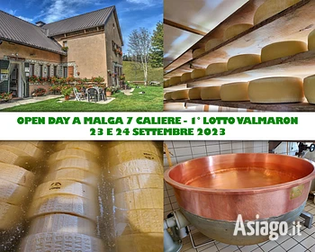 Open day 2023 Malga 7 Caliere Valmaron