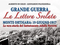 Presentation of the book "Grande Guerra. The letter unveiled" to FORTE CORBIN - 26 August 2023