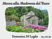 Heilige Messe im Heiligtum der Madonna del Buso – Gallio, Sonntag, 26. Juli 2026
