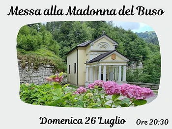 Messa alla Madonna del Buso a Gallio 26 luglio 2026