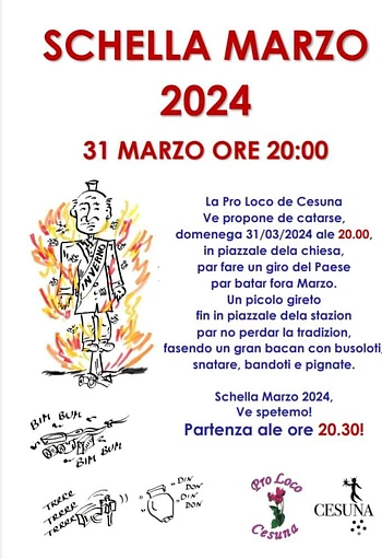 Schella Marzo 2024 a Cesuna