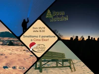 Wir entsorgen den Panettone in Cima Ekar - Sonntag 25 Dezember 2022 ab 18.00 Uhr