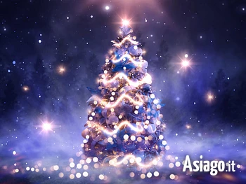 Accensione dell'albero di Natale a Roana 8 dicembre 2024