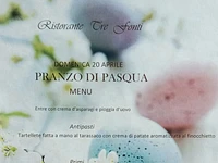 Easter lunch at the Tre Fonti Restaurant in Asiago - April 20, 2025