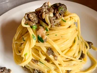 Tagliolini mit Morcheln