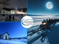 Vollmond in Marcesina: Schneeschuhwandern, Abendessen und Schneemobilfahren - Sonntag, 25. Februar 2024 ab 16.00 Uhr 