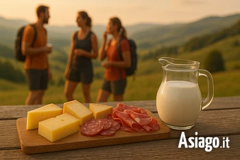 Escursione al tramonto con aperitivo in malga sull'Altopiano di Asiago