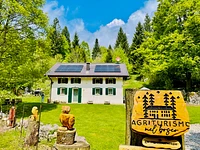 L'agriturismo nel bosco in estate