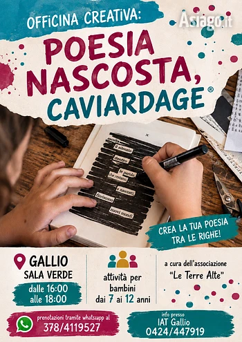 laboratorio di caviardage per bambini a gallio 20 