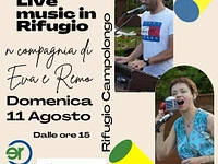 Live music con EVA E REMO al RIFUGIO CAMPOLONGO - domenica 11 agosto 2024