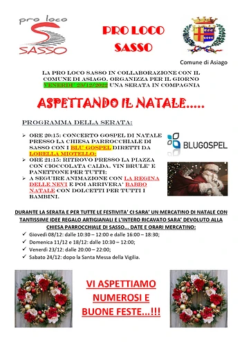 Aspettando Natale a Sasso di Asiago - 23 dicembre 2022