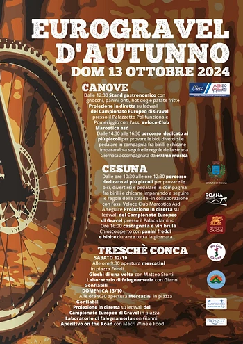 Eurogravel d'autunno 2024 a Roana