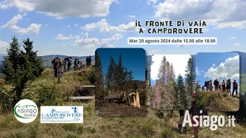 Escursione sul fronte di Vaia a Camporovere di Roana