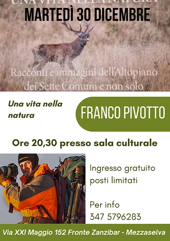 Una vita nella natura di Franco Pivotto