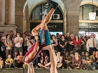 Acrobatic show "Cometa" for CUCUFestival - Canove di Roana, 25 August 2023