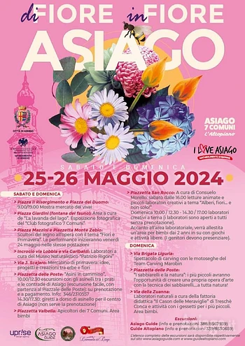 Di fiore in fiore 2024 mercatino floreale Asiago