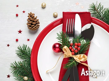 Weihnachtsessen 2023 im Restaurant auf dem Asiago-Plateau - 25. Dezember 2023