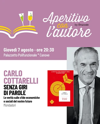 Aperitivo con l'Autore Carlo Cottarelli ad Asiago