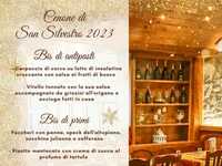 Silvesterdinner 2023 - Silvester 2024 im Restaurant MAGIA Pizzeria in Asiago - 31. Dezember 2023