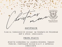 Pranzo di Natale 2025 al Ristorante Villa Ciardi di Canove sull