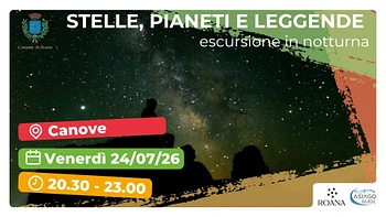 Stelle, pianeti e leggende a Canove escursione con Asiago Guide 24 luglio 2026