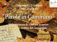 Parole in cammino laboratorio esperienziale a Mezzaselva