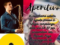 Aperitif in music with Manuel Frigo at Rifugio Campolongo Saturday 12 August 2023