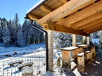 La magia dell'inverno al Rifugio Bar Alpino