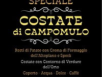 Cena speciale con le "Costate di Campomulo" - Rifugio Campomulo, Gallio, sabato 26 luglio 2025