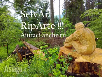 Giornata per il recupero di Selvart sull'Altopiano di Asiago