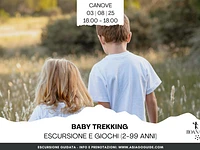 "Baby Trekking a Canove" escursione e giochi - domenica 3 agosto 2025