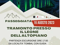 "Tramonto al Lisser" guided excursion with return by 4x4 - Enego, 16 August 2023