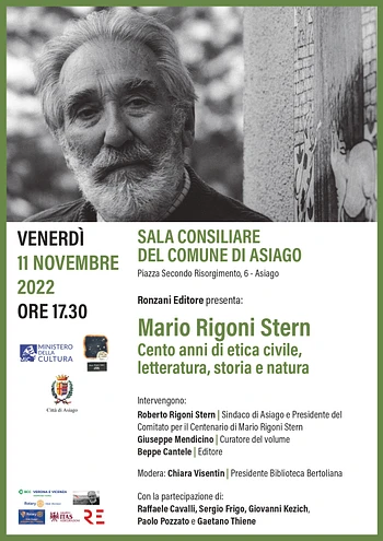 Convegno Mario Rigoni Stern: Cento anni di etica civile, letteratura, 