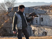 Tag der Entdeckung von Falken und anderen Greifvögeln in Fort Corbin - 19. November 2022