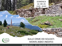 Sulle orme dei soldati: Monte Zebio | Domenica 31 agosto 2025 dalle 9.30