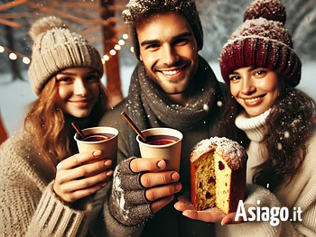 Escursione con aperitivo e panettone sull'Altopiano di Asiago