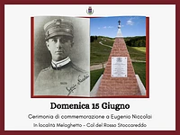 Cerimonia di commemorazione a Eugenio Niccolai a Gallio