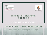 Cultural-historical meeting and book presentation with the author in Asiago-30 December 2022