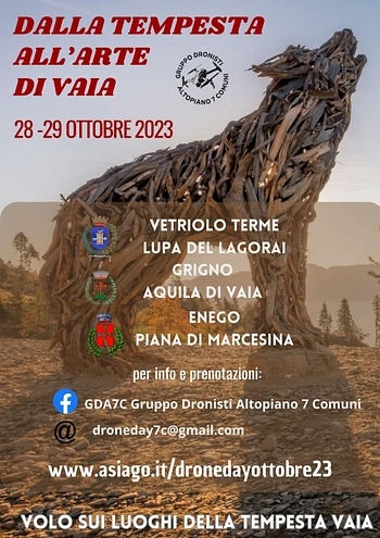 Drone Day L'arte di Vaia ottobre 2023