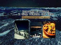 Polvere di stelle a cima Verena con cena | Dom 29 dicembre 2024 dalle 16.00