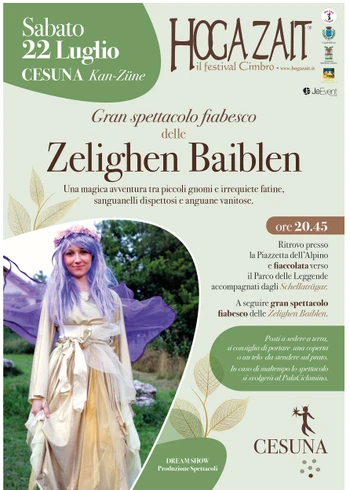 Zelighen Baiblen spettacolo fiabesco Cesuna per Hoga Zait 2023