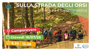 Sulla strada degli Orsi escursione con Asiago Guide 16 luglio 2026