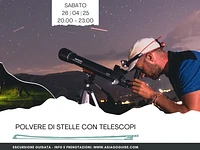 Stardust with telescopes | Saturday 26 April 2025 from 20.00