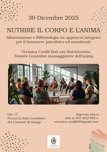 Nutrire il corpo e l'anima incontro ad Asiago